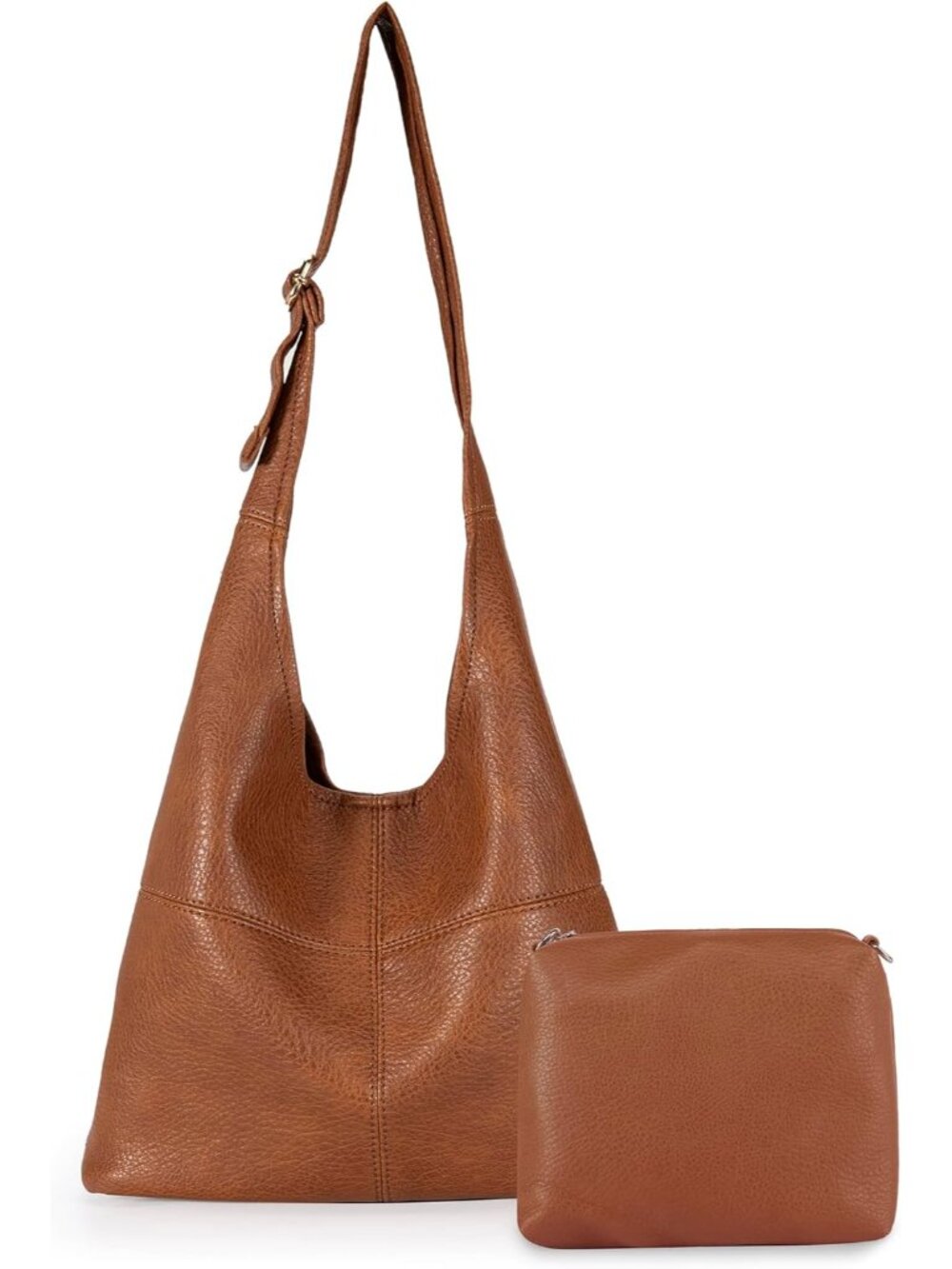Hobo Bags Purse for Women Ultra Soft Foldable Shoulder Slouchy Handbags with Cos